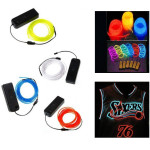 Flexible Neon Light Glow EL Strip Tube Wire