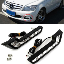 Universal 2X LED Drl Daytime White for Car