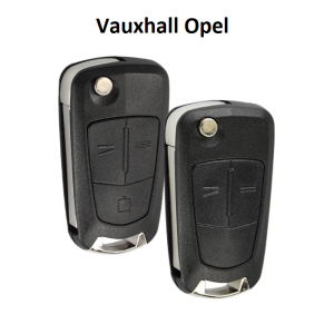 Flip Remote Folding Key Fob Case 2 and 3 Buttons for Vauxhall Opel