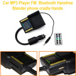 Car Bluetooth Handsfree FM Transmitter MP3 Music Player 8 in 1