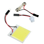 Car White Light LED Dome 48 SMD T10 COB 12V
