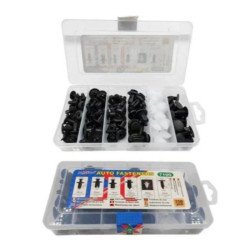 Πλαστικά Κουμπώματα Κλιπ Αυτοκινήτων σε Κασετίνα 7100 Σετ 100 Τεμαχίων Πλαστικά Κουμπώματα Κλιπ Αυτοκινήτων σε Κασετίνα 7100 Σετ 100 Τεμαχίων