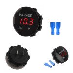 Ψηφιακό Αδιάβροχο Βολτόμετρο Μοτοσυκλέτας-Αυτοκινήτου 12 - 24V