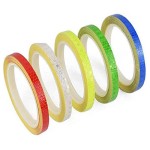 Car Auto Reflective Safety Warning Tape Film Stickers 1CM x 8M