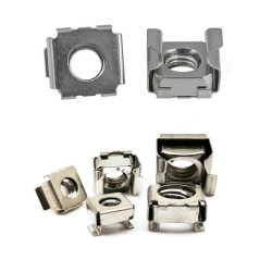 Steel M6 - M8 Cage Nut Set 10pcs