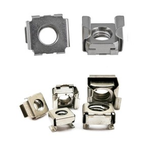Steel M6 - M8 Cage Nut Set 10pcs