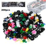 Mixed Auto Car Plastic Clip 180 - 200Pcs Kit