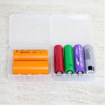 Plastic Storage Case Box for 18650-26650 Battery