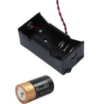 Battery Holder for D LR20 R20 Battery Case Box with wires
