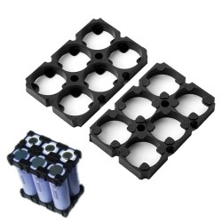 Cell Spacer Holder Bracket 18650 Lithium Battery 2x3