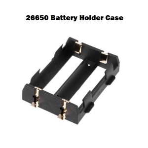 Dual 26650 Battery Holder Case for DIY