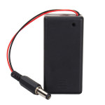 Box Case 9V Battery With Wire and ON/OFF Switch