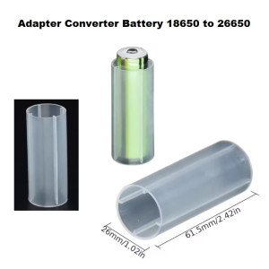 Aντάπτορας Μπαταρίας άπο 18650 σε 26650