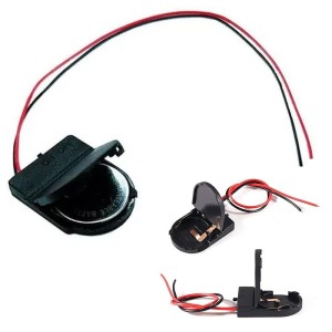 Holder Case Box With On-Off CR2032 3V for Button Cell Battery