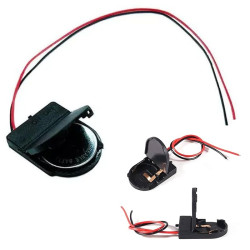 Holder Case Box With On-Off CR2032 3V for Button Cell Battery