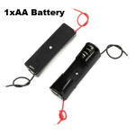 Battery Box Case Holder 1XAA with Wire