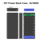 DIY Power Bank Case W8 - 8x18650 - 20000mAh