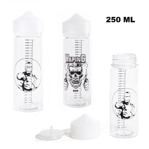 250ml Bottles PET Gorilla type with graduation and Sketch