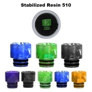 Stabilized Drip Tip 510 Resin AS115E
