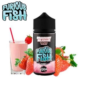 Furious Fish Strawberry Milkshake E-Liquid 100ml