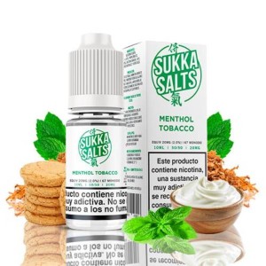 Sukka Salts Tobacco Menthol E-liquid 10ml