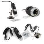USB Digital Microscope 1000X 2MP USB 8 LED
