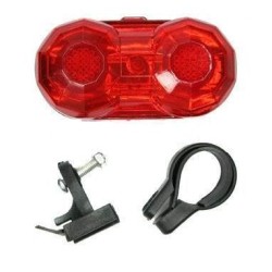 3 LED Red Light Bicycle Tail Light 3 modes