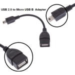 Adapter  USB A Female to Mini USB OTG