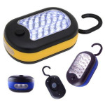 27 LED White Working Flashlight Magnetic Hook Hanging