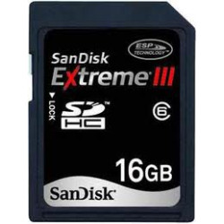 κάρτα μνήμης SanDisk SD Extreme!!! 16GB