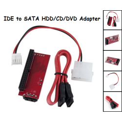 Converter Adapter - Cable for IDE TO SATA 100-133 HDD-CD-DVD