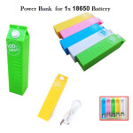 Νew styl Universal Box Power Bank 1 x18650 Battery