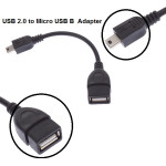Adapter  USB A Female to Mini USB OTG