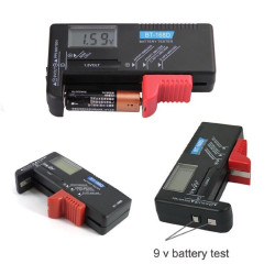 Universal Digital Battery Tester AA AAA C/D 9V