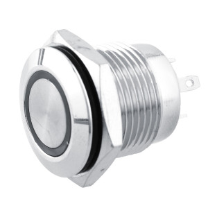 LED Start Push Button Switch 16mm 12V