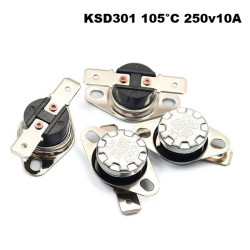 Contact Thermostat KSD301 105ºC 10A 250V NC