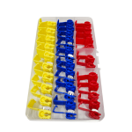 Cable connection clips Set 36pcs