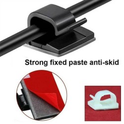 Car Cable Clips Self Adhesive Cord Wire Holder