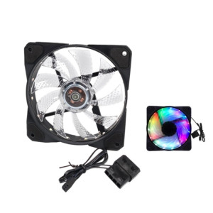​High Speed Fan RGB LED PC Case Fan 120x120x25mm 3-PIN