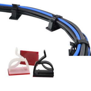 Self Adhesive Cable Holder Cord Wire Tie Clamps