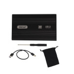 Andowl External 2.5-inch SATA Aluminum HDD Enclosure Case USB 3