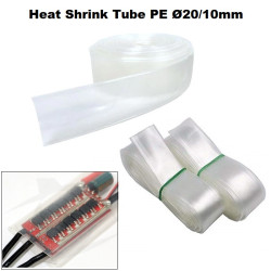 Heat Shrink Tube Tubing Sleeving Clear Ø20mm