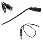 CCTV Security Camera DC 2.1 x 5.5mm Power Plug Cable