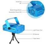 Μίνι Φωτορυθμικό Προτζέκτορας Laser Stage Lighting