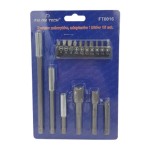 Socket Adapter Impact Hex Shank Drill Bits Set 16Pcs