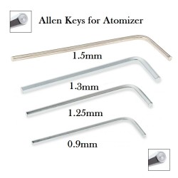 Mini Allen Key Set 4pcs for Repairable Atomizer