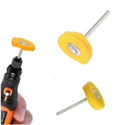 Soft Brush Polishing Roller For Dremel Rotary Tool 25mm