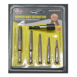 Σετ Εξολκέων Χαλασμένων Βιδών - Μπουλονιών 6 τεμ