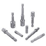 Socket Adapter Impact Hex Shank Drill Bits Set 8Pcs