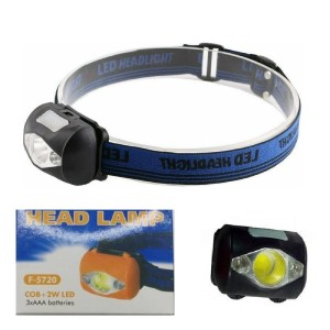 Mini Headlamp +2  Red LED Headlamp flash